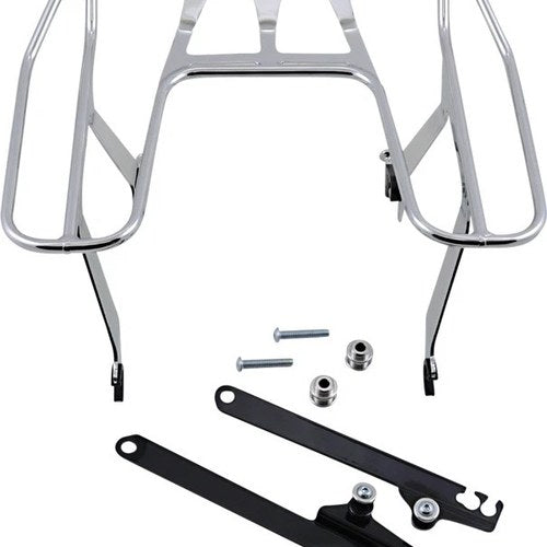 Cobra BA Detachable Wrap-Around Luggage Rack Chrome Harley Davidson Dyna