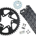 Vortex Wss Warranty Chain & Sprocket Kit 15/46T Black CK6394 for Kawasaki