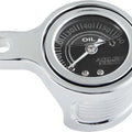 Arlen Ness Method Oil Pressure Gauge Kit Chrome 610-102 Harley Twin Cam