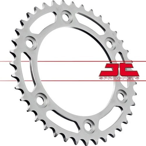 JT Steel Rear Sprocket 520 39T Natural fits Honda CRF250R 4-Stroke 2013-2015
