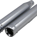 Cobra 3" Neighbor Hater Slip-On Mufflers Chrome #6041 Harley Davidson FatBoy