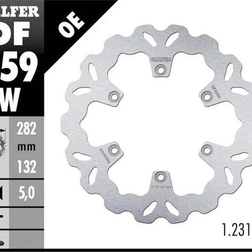 Galfer Wave Rotor Front/Rear #DF459W for Yamaha