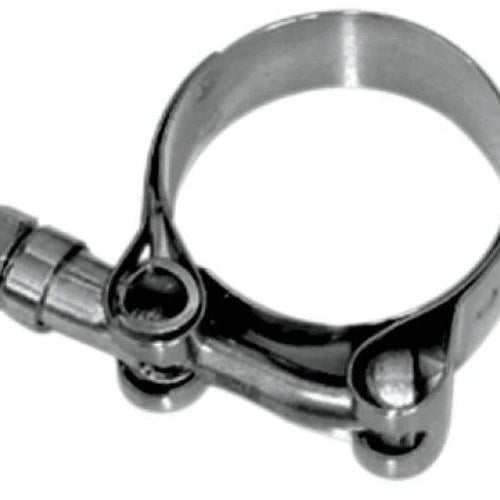 Shindy Stainless Steel Heavy-Duty T-Bolt Exhaust Clamp 1.63"-1.88"