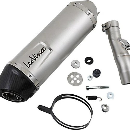Leo Vince LV One Evo Slip-On Muffler Stainless Steel/Carbon Fiber #14189E