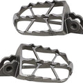 Moose ND Series Footpegs Silver #1620-2136 for Kawasaki KX65/KX100/KX85/KX80