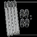 S&S Cycle 93-5067 Adjustable Pushrod Kit for Harley Davidson Shovelhead Engines
