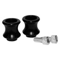 Vortex Racing Swingarm Spool Sliders 8mm for Motorcycles - Black, Part SP531K