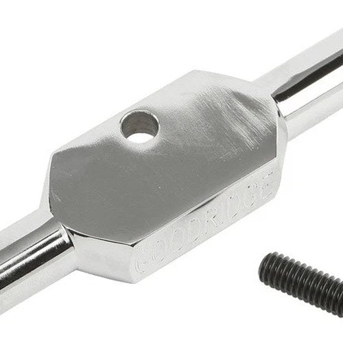 Goodridge Universal Brake Line Tee Bar Chrome