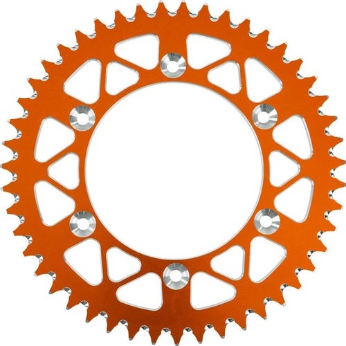 Fire Power Aluminum Rear Sprocket 520 50T Orange #316-50 Org KTM
