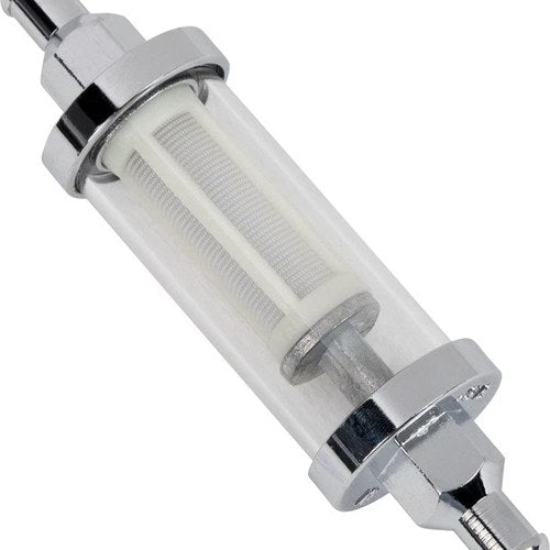 DS Clear Glass Fuel Filter 5/16" Inlet