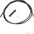 DS Black Vinyl Alternate Length Throttle Cable 58" Black #211712