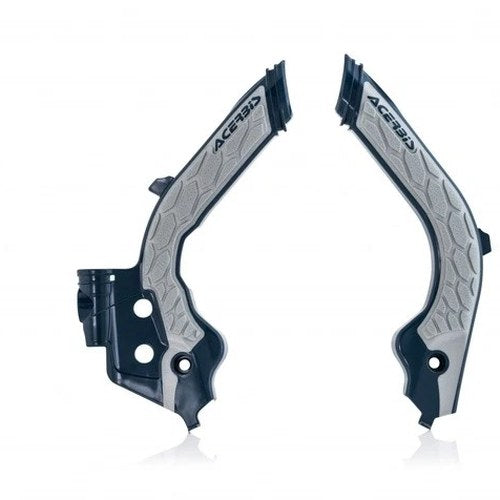 Acerbis X-Grip Frame Guards Blue/White #2733451006 Husqvarna