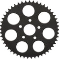 Drag Specialties Dished Offset Rear Sprocket 530 49T Gloss Black Harley Davidson