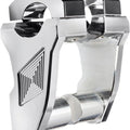Rox Speed FX Pivoting Extended Stem Risers For 1" Handlebar 3" Chrome