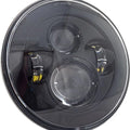 Letric Lighting Premium LED Headlight 7" Black Indian Chief/Chieftain/Roadmaster