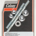 Colony Acorn Gas Tank Mounting Hardware Chrome #2265-6 Harley Davidson Sportster