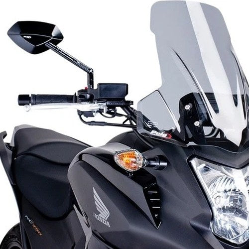Puig Touring Windscreen Light Smoke #5992H fits Honda NC700X/NC700XD