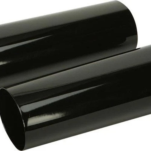 HardDrive Fork Slider Covers Black + 2" #301167 Harley Davidson