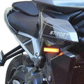 New Rage Cycle LED Front Turn Signals Amber Triumph Street Triple 2013-2016