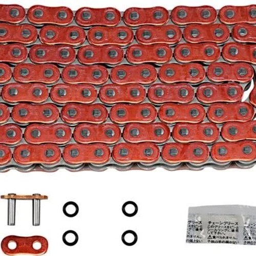 EK 525 ZVX3 ZX-Ring Chain 120 Links Metallic Orange