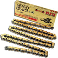 D.I.D 520 MX Series Non-Sealed Motocross Chain 114 Links Gold with Clip Master