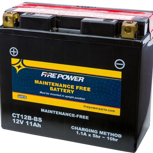 Wps Fire Power CT12B-BS Maintenance Free Battery #CT12B-BS