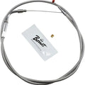 Barnett Pull Throttle Cable Stainless Braided #112553 Harley Davidson