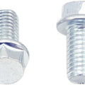 Bolt Motorcycle Hardware Hex Head Flange Bolts M6 x 12mm 8mm 10-Pack