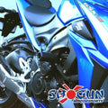 Shogun No Cut Frame Sliders Black #750-5629 for Suzuki GSX-S1000 2016-2017