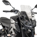 Puig Naked Touring Windscreen Clear #9377W fits Yamaha MT-09/FZ-09