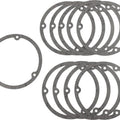 James 3-Hole Derby Cover Gaskets Paper 10-Pack #JGI-25416-70 Harley Davidson