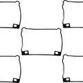James Rocker Cover Gaskets Lower Rubber 5-Pack #JGI-17355-92 Harley Davidson