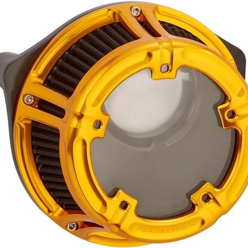 Arlen Ness Method Air Cleaner Yellow #18-177 Harley Davidson