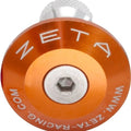 Zeta Bar End Plugs Orange 35mm