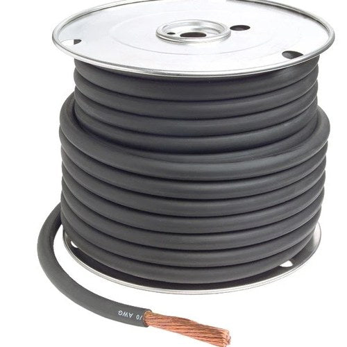 Grote Industries Bulk Battery Cable 6GA 25' Black