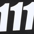 Dcor SX Plate Number #1 6"H White 3-Pack