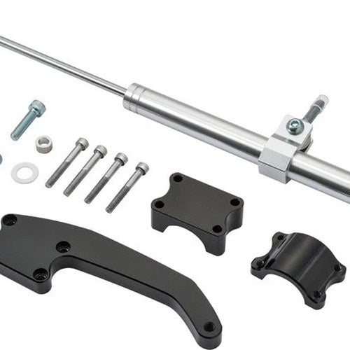HardDrive Steering Damper Silver #820-52290 Harley Davidson Road Glide