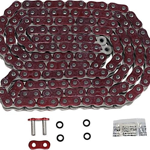 EK 530 ZVX3 Series NX-Ring Chain 150 Links Metallic Red