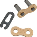 Did 520 MX Series Non-Sealed Motocross Chain RJ Clip-Type Master Link Gold