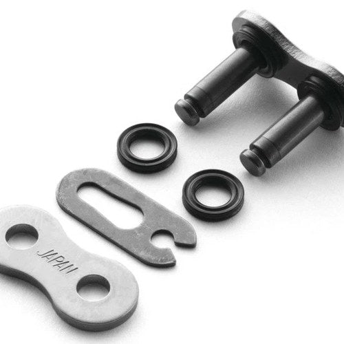 EK 520 MVXZ2 Series Quadra X-Ring Chain Skj Press Fit Master Link Chrome