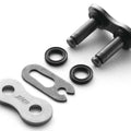 EK 520 MVXZ2 Series Quadra X-Ring Chain Skj Press Fit Master Link Chrome