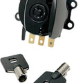 HardDrive Side Hinge Ignition Switch Black 27-041BK Harley Davidson Softail Slim