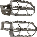 Moose ND Series Offset Footpegs 1/2" Offset Silver Husqvarna/KTM
