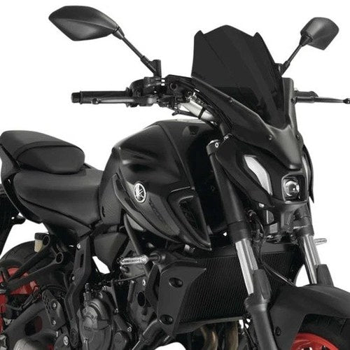 Puig Naked New Generation Touring Windscreen Dark Smoke fits Yamaha MT-07 2021