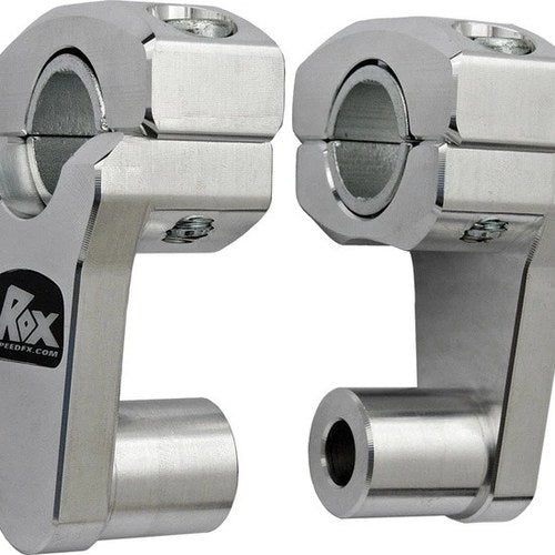 Rox Speed FX Elite Pivoting Handlebar Risers 2" Natural