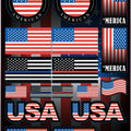 Dcor Universal Decal Sheet Usa