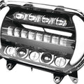Letric Sharktooth LED Headlight w/Integrated Turn Signals HD Road Glide 15-23