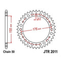 JT Steel Rear Sprocket 530 43T JTR2011.43 Triumph Sprint ST/Speed Triple/Daytona
