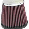 K&N Universal Air Filter RC-2890 Oval Straight 4" Offset Chrome