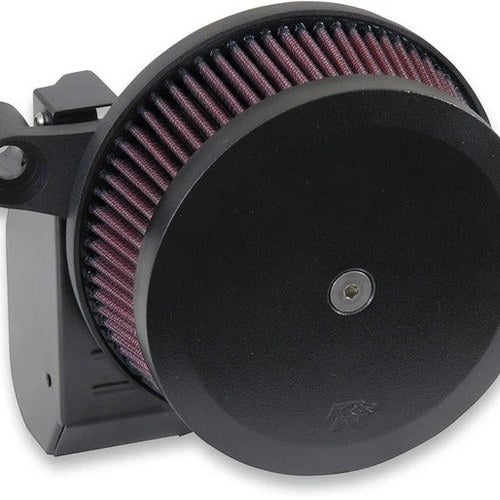 K&N Street Metal Air Intake System Hammer Black #RK-3954B Harley Davidson